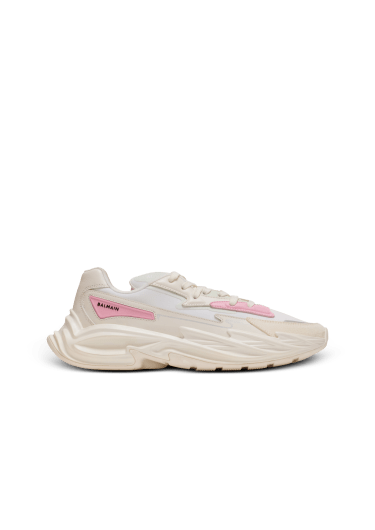 Sneakers Run-Row in pelle e nylon