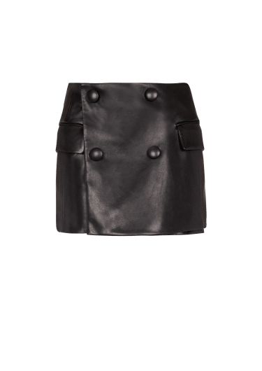 Lambskin shorts 