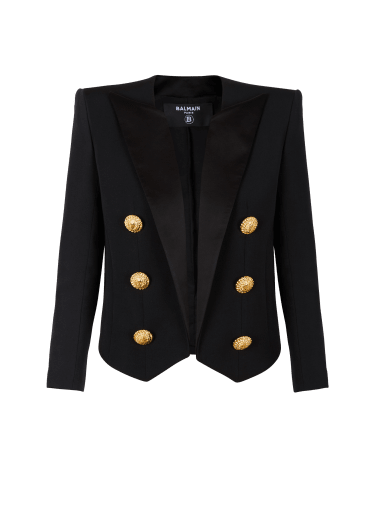 Balmain longline blazer top