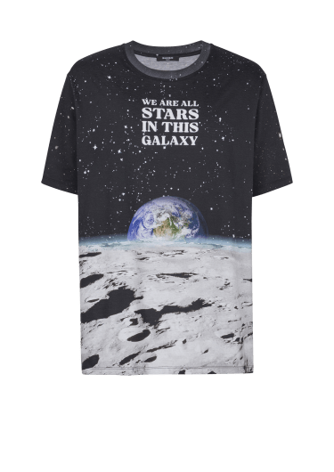 Earth & Stars print T-shirt