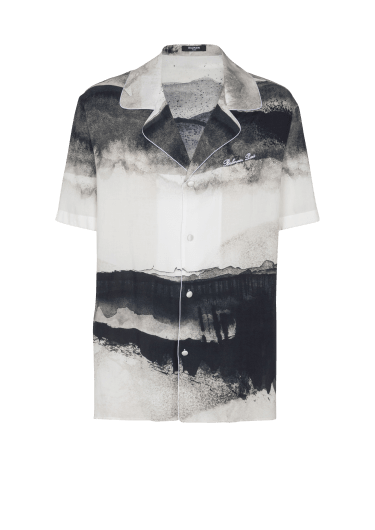Camicia pigiama con stampa Moon