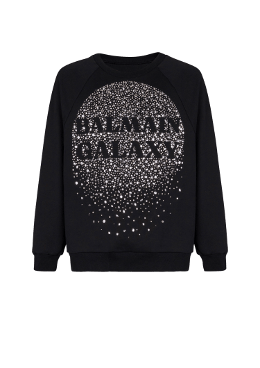 Balmain Galaxy embroidered sweatshirt