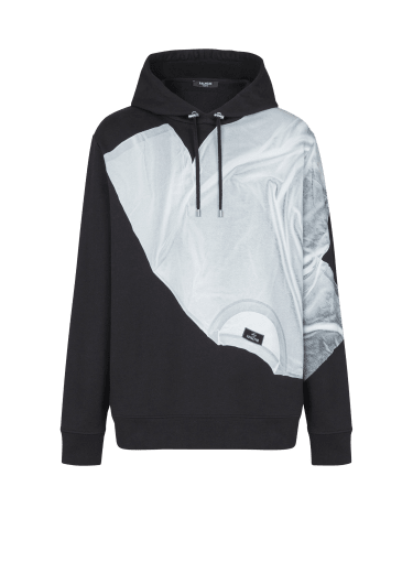 Hoodie with T-shirt print