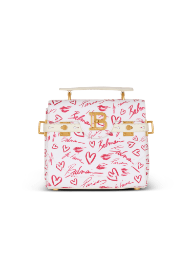 B-Buzz 23 bag in Lipstick print canvas