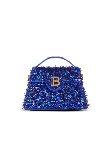 B-Buzz Dynasty bag in leather and embroidered satin