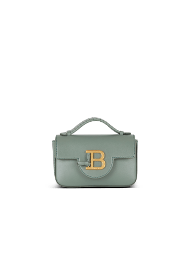 B-Buzz 17 Mini-Tasche aus genarbtem Kalbsleder