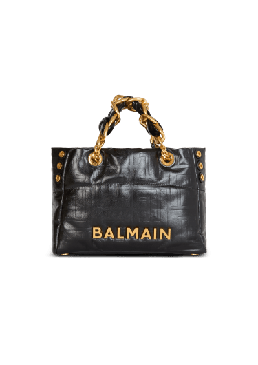 Small 1945 Soft tote bag in crackled calfskin