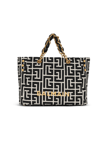 1945 Soft monogrammed jacquard tote bag