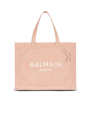 Mittelgroßer Shopper B-Army aus Wildleder