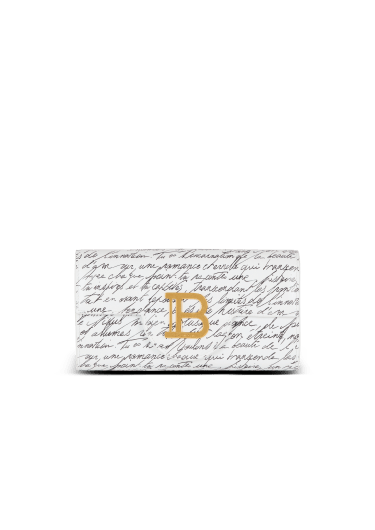 Portefeuille B-Buzz en cuir imprimé « Lettre d'amour »