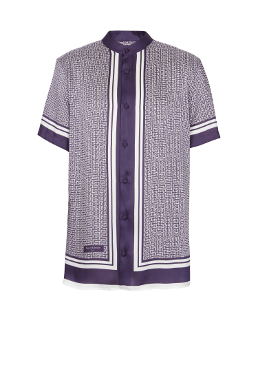 Balmain Monogram Polo Shirt size XXL