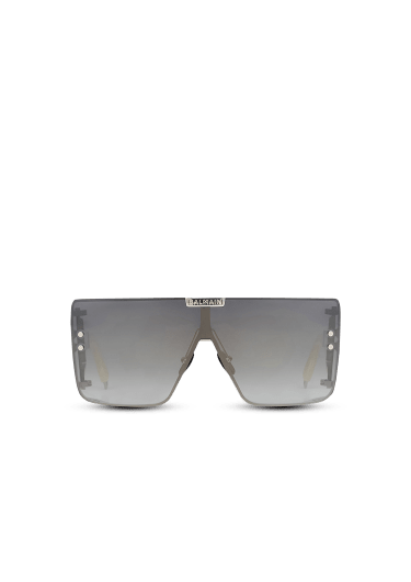 Titanium shield-shaped Wonder Boy sunglasses