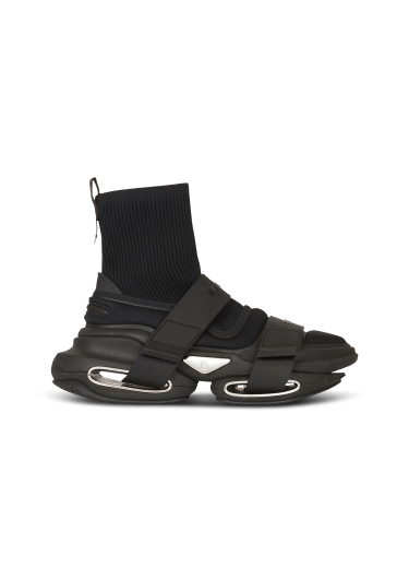 Sneakers alte B-Bold con cinturini in neoprene e maglia