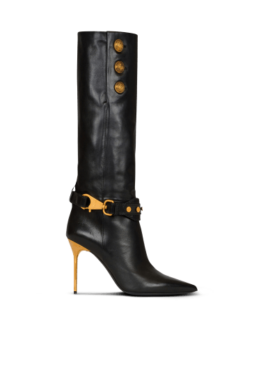 Where Modern Design Meets Elegance: The Balmain Uma Boots