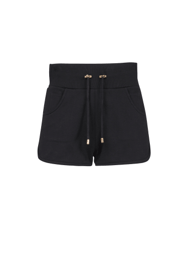 Eco-designed knit shorts