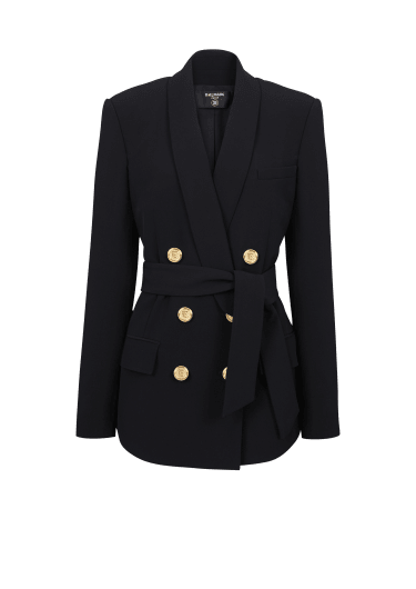 Balmain black blazer sale