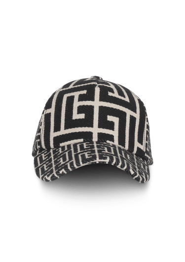 Balmain monogrammed wool headband - Black