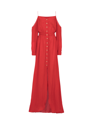 HIGH SUMMER CAPSULE - Long cotton dress