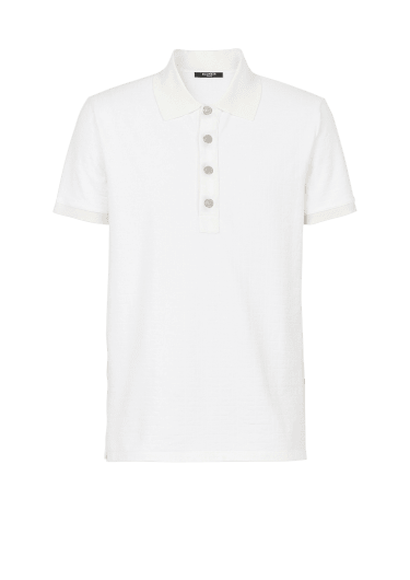 Cotton piqué polo