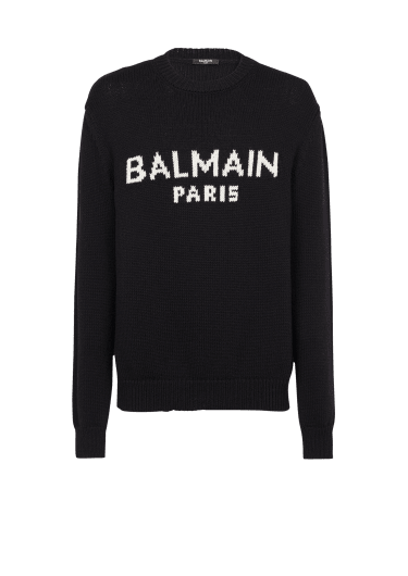 Balmain巴尔曼标志羊毛套头衫