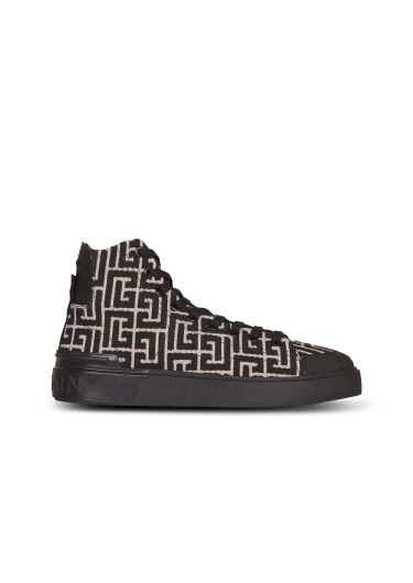 Zapatillas altas B-Court en jacquard con monograma