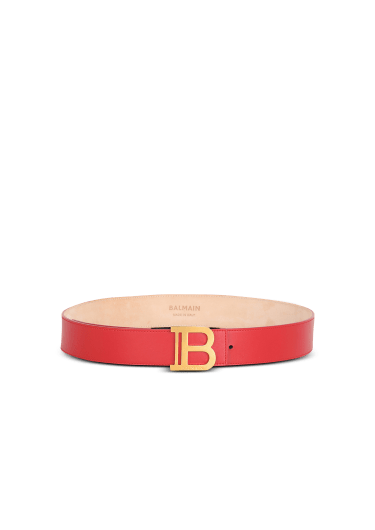 CAPSULE ESTATE - Cintura B-Belt in pelle di vitello