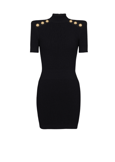 BALMAINBALMAIN バルマン long knit Dress ニットワンピ  ドレス