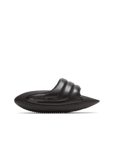 B-IT绗缝皮革穆勒鞋