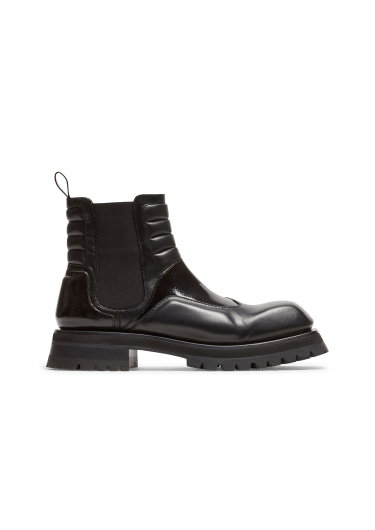 Masculine Luxury Defined: Balmain Leather Boots for Men