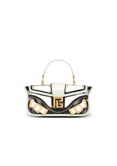 Sac pochette Blaze en cuir lisse multicolore