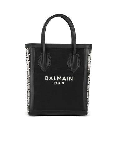 B-Army 26 canvas bag with leather inserts