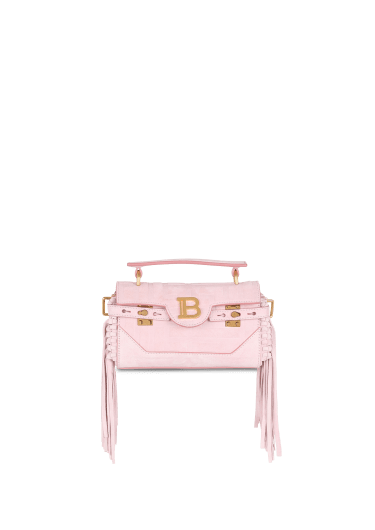 Suede B-Buzz 19 bag with fringe