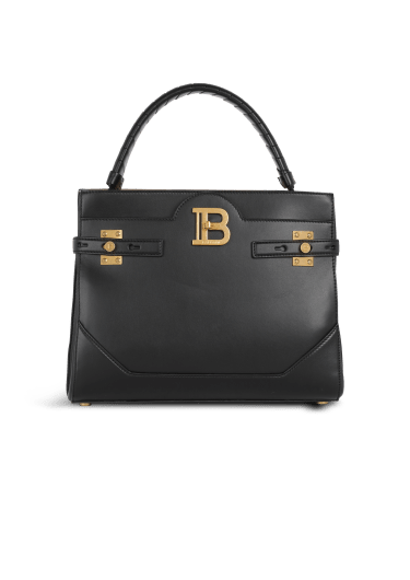 Leather B-Buzz Top Handle bag