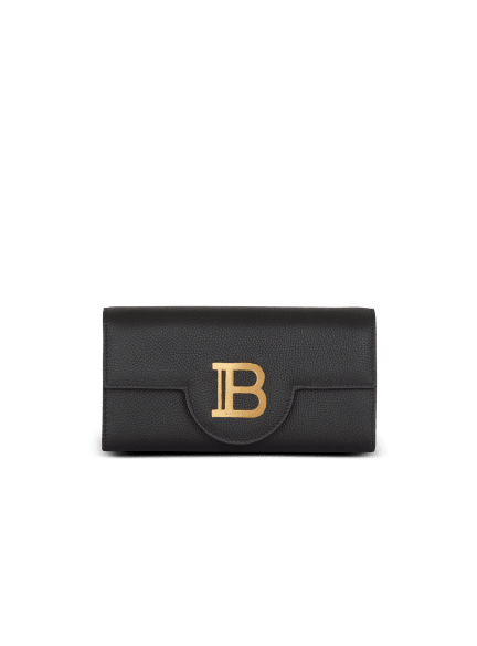 B-Buzz Wallet On Chain en cuir grainé