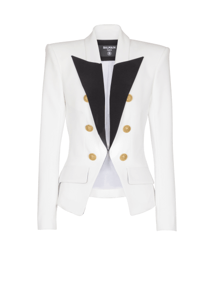 Veste 6 boutons bicolore