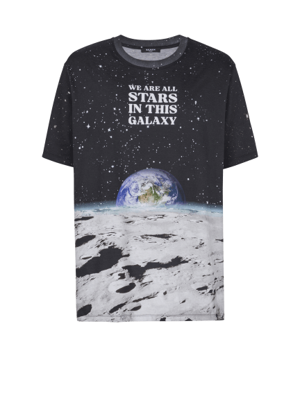 Earth & Stars print T-shirt