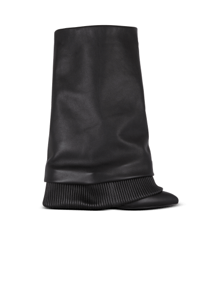 Calfskin trouser boots