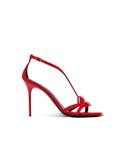 Suede Lips sandals