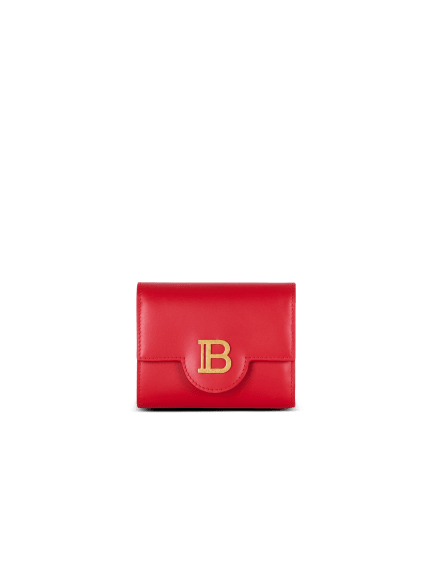 Trifold B-Buzz en cuir de veau imprimé