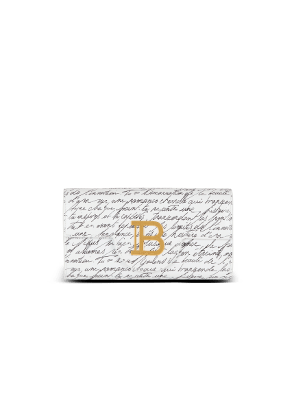 Portefeuille B-Buzz en cuir imprimé « Lettre d'amour »
