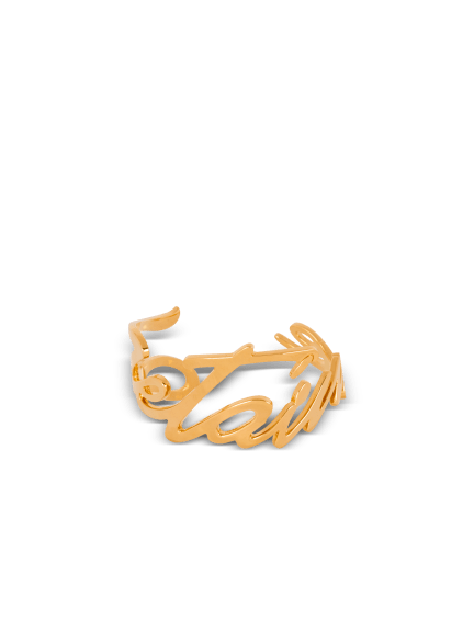 Bracelet « Je t'aime » en laiton 