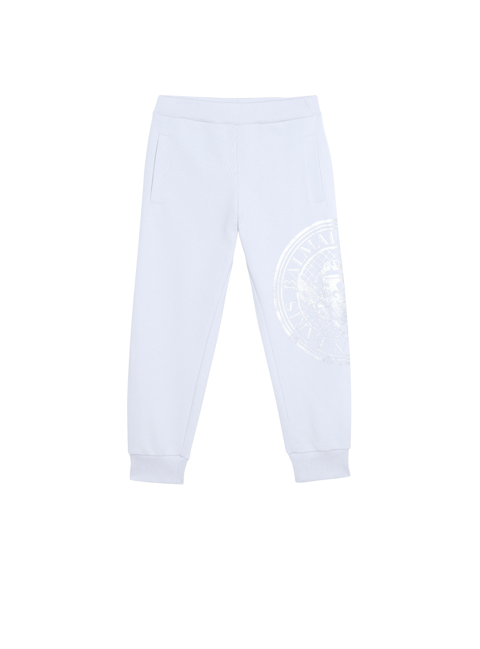 undefined | Jogging en coton à logo Balmain