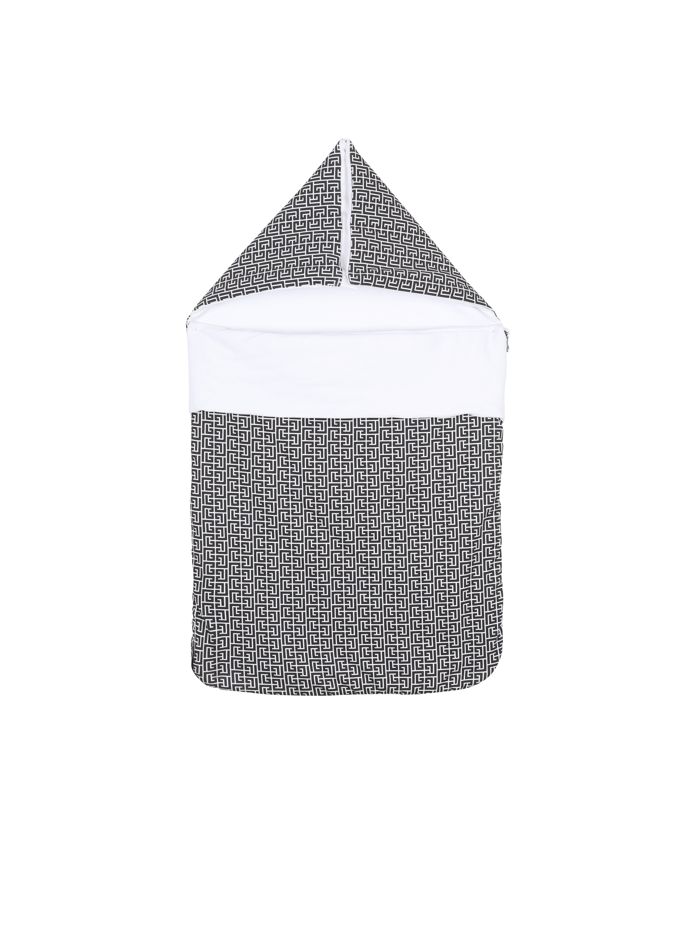 Cotton sleep sack with Balmain monogram