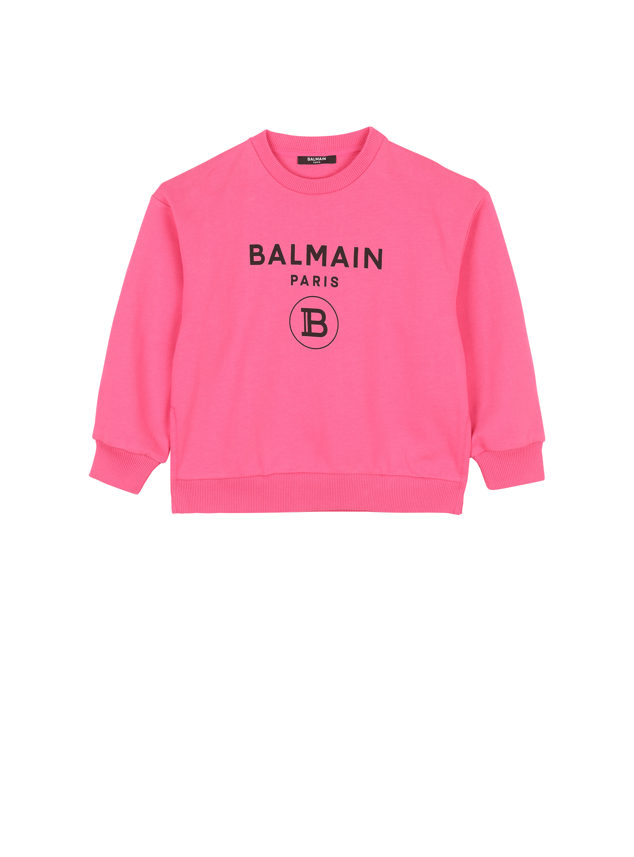 Balmain巴尔曼标志棉质毛衫