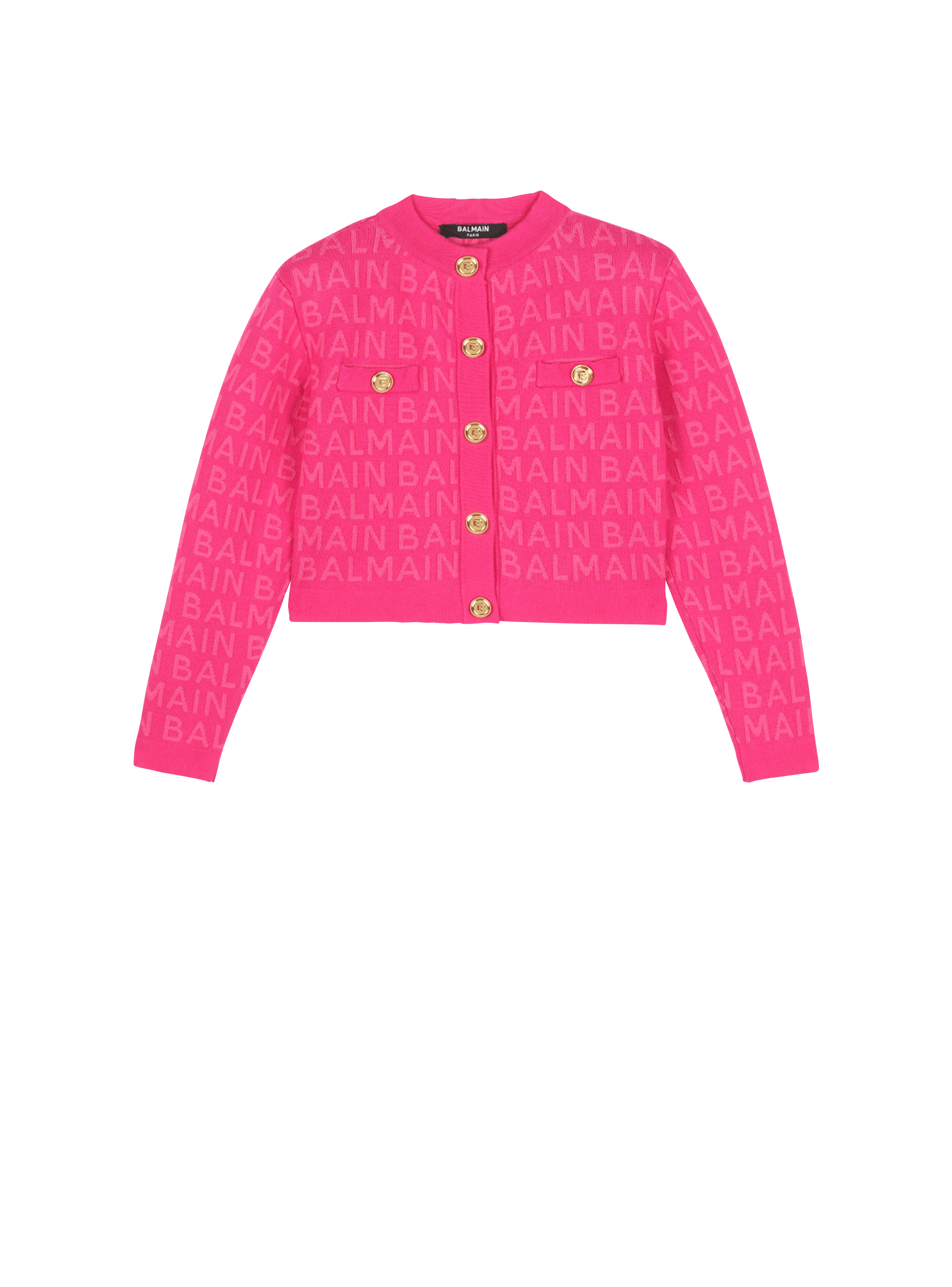Cotton jacket with Balmain logo - Child | BALMAIN