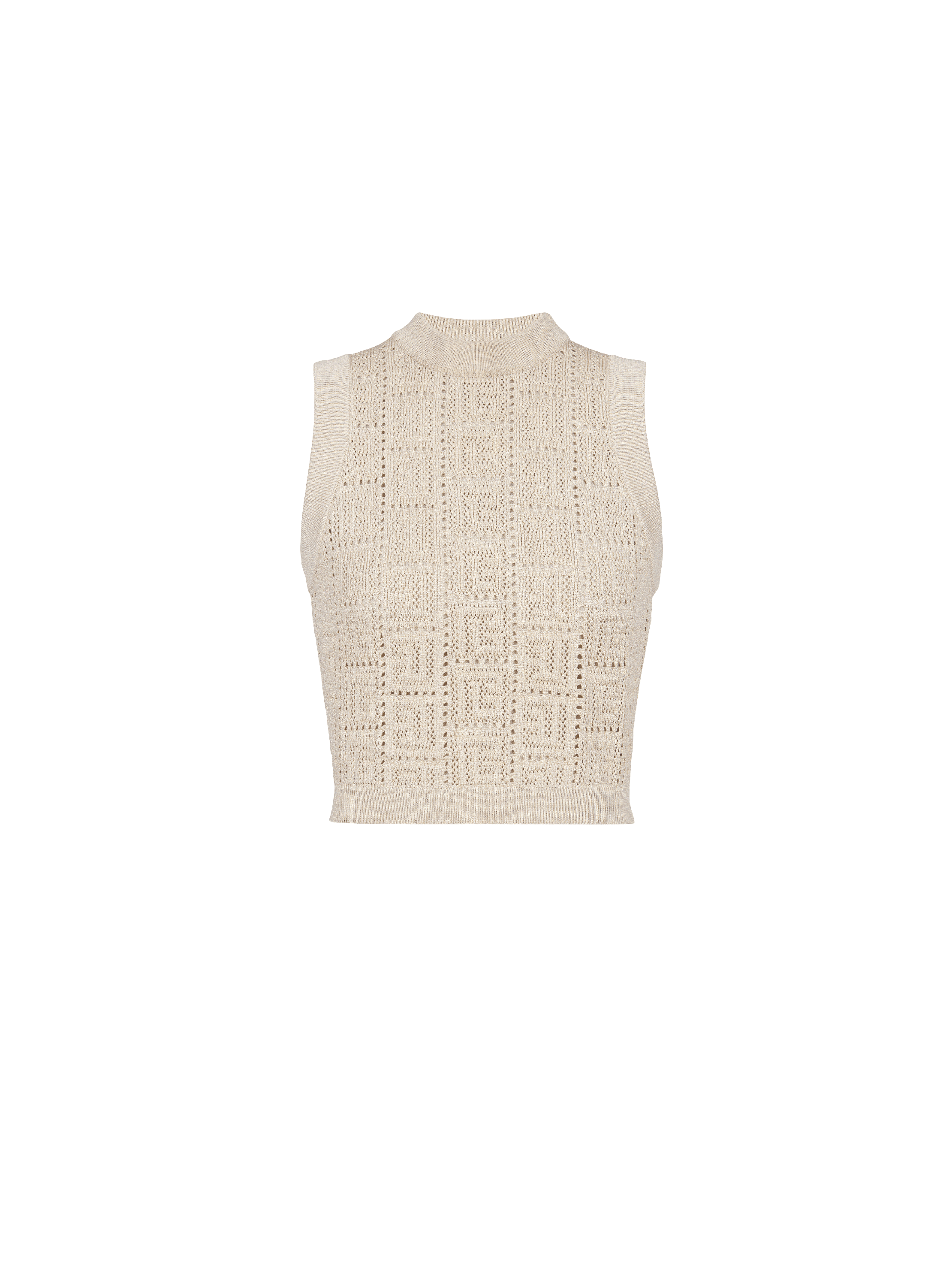 Knitted top - Beige - Ladies