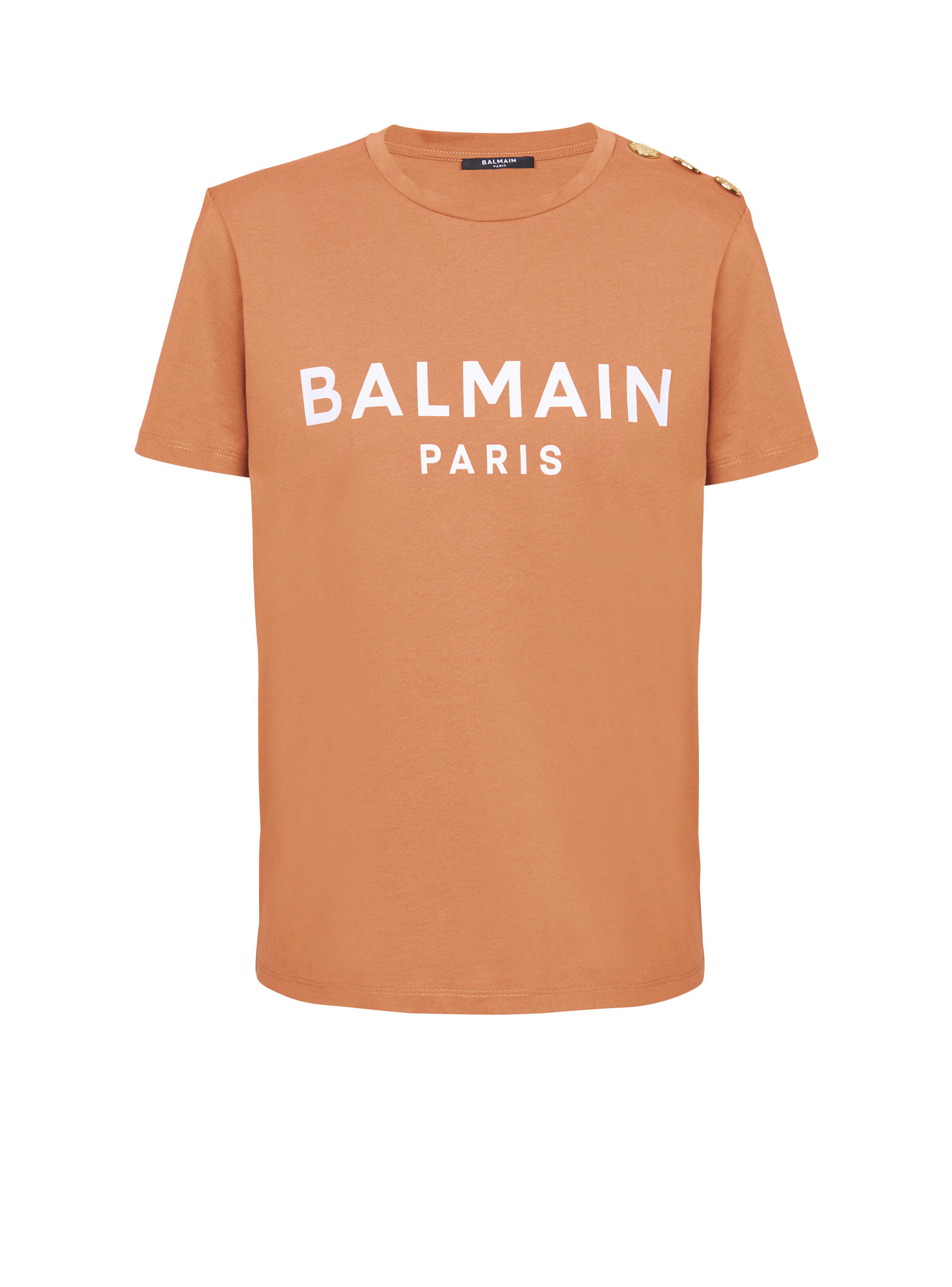 新品・正規品】BALMAIN ラインストーン ロゴ Ｔシャツ カットソー S