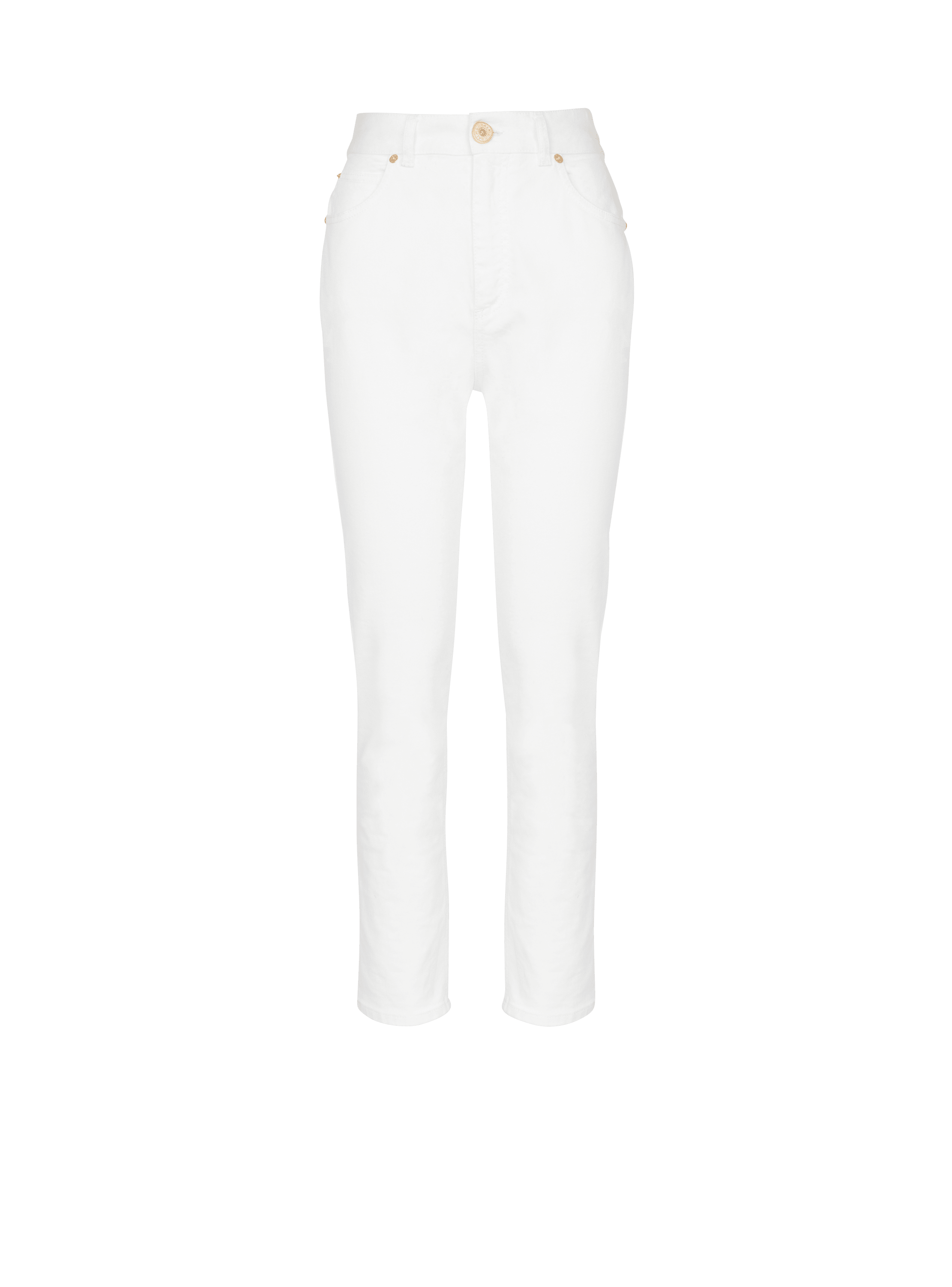 Slim fit jeans, white, hi-res
