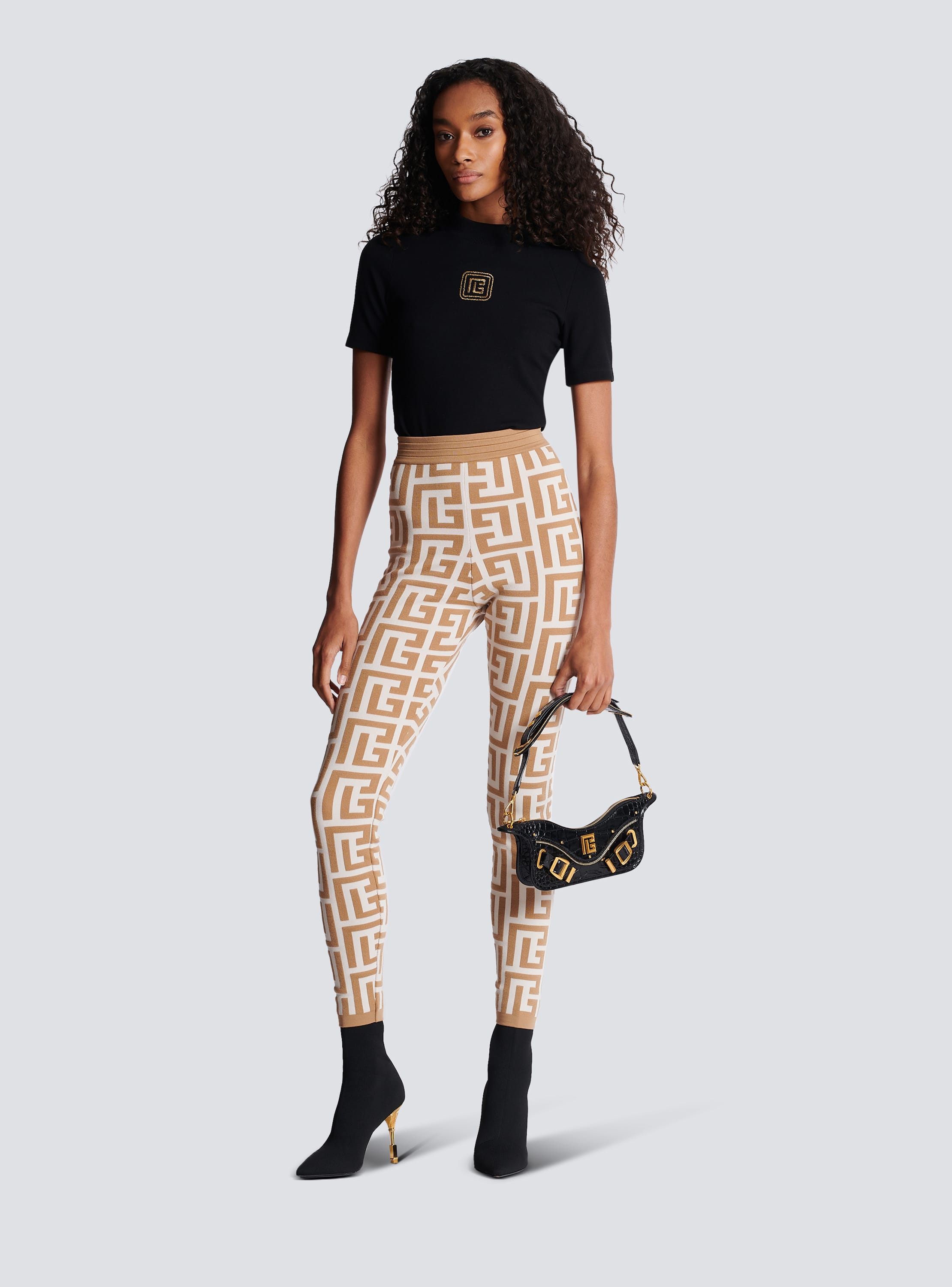 Fendi hotsell knit leggings