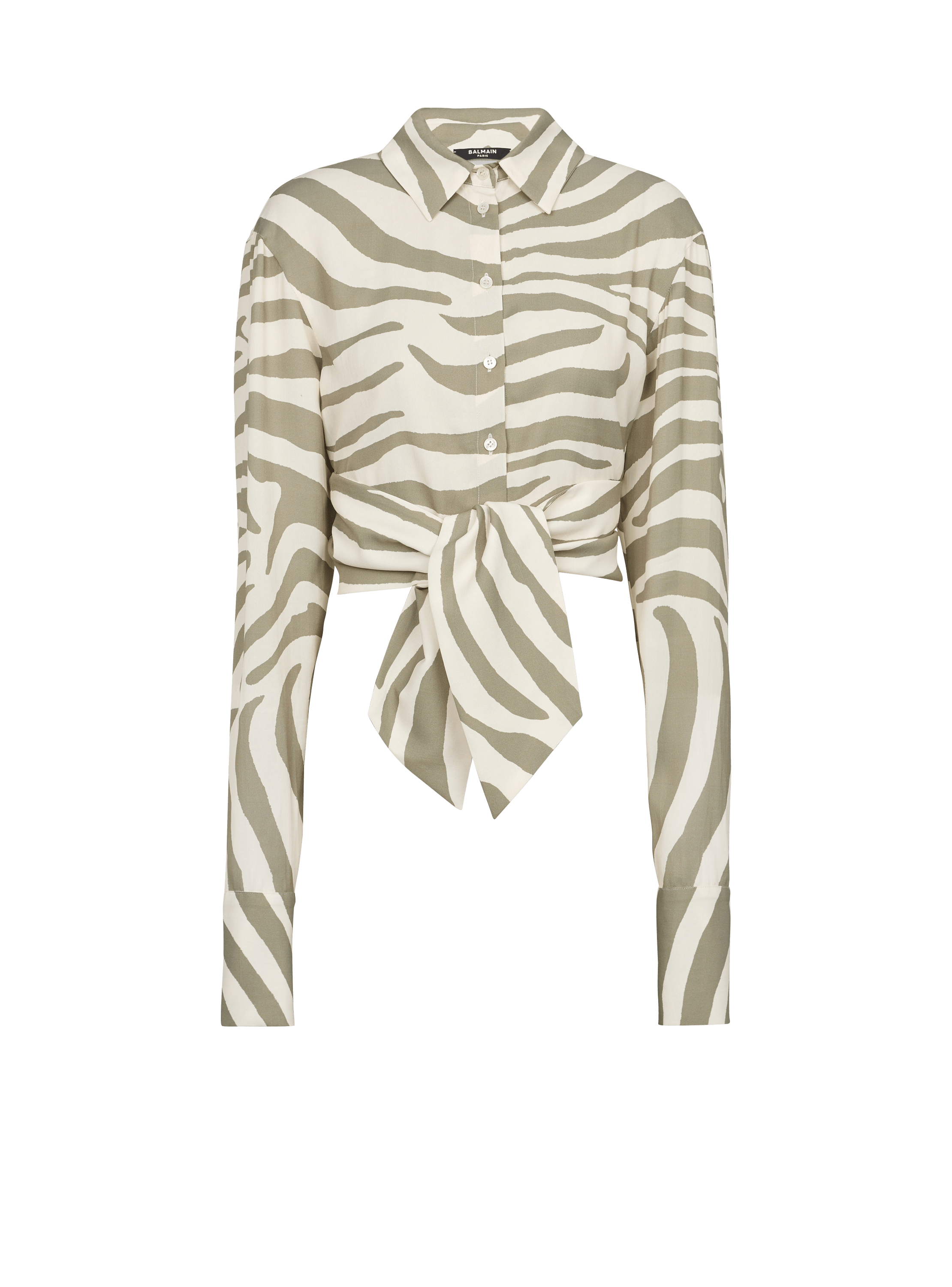 Zebra print shirt